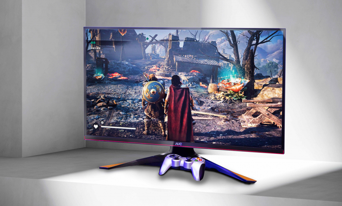 熊猫体育A.R.T.显示技术已导入多款桌上型显示器，优异的防眩光及防反射特性，提供护眼及高质量的观赏效果