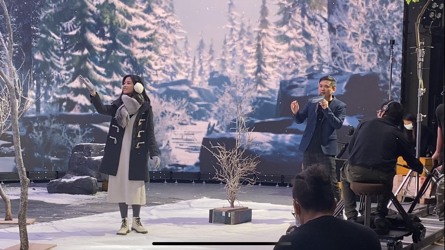 友達以ALED先進顯屏技術，與金馬獎視覺特效團隊「再現影像」攜手合作打造LED虛擬攝影棚，提供沉浸式表演體驗，並精簡拍攝成本與時間