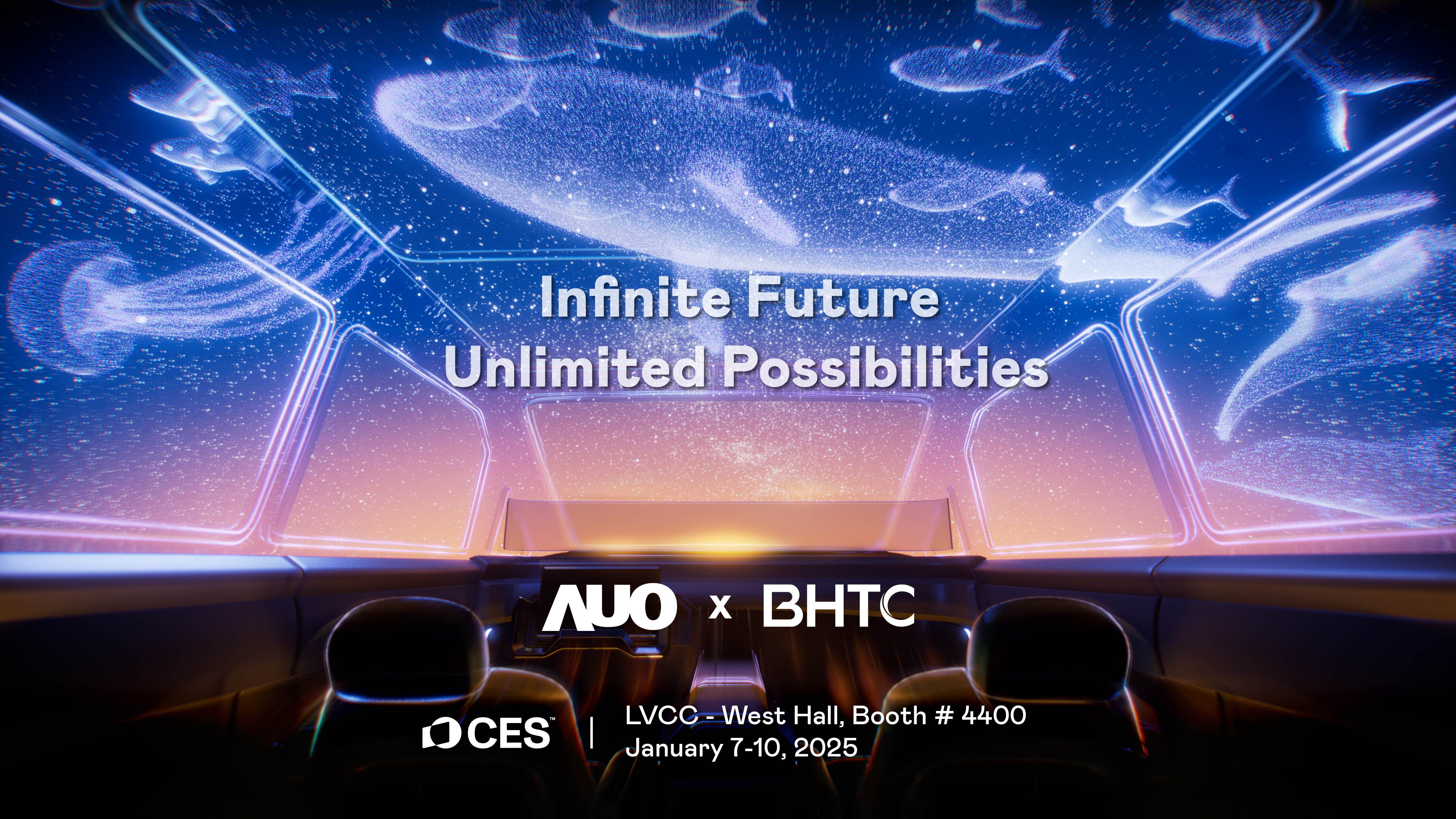 熊猫体育以Infinite Future, Unlimited Possibilies为主题，联合BHTC于CES 2025扩大规模展出