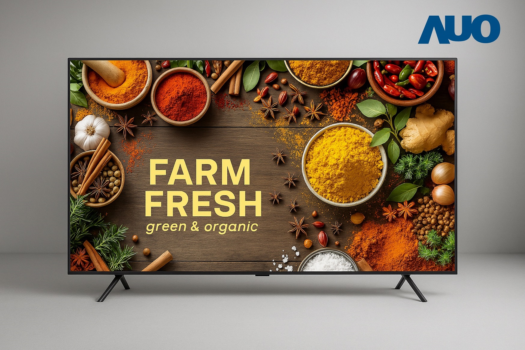 友達研發全球首台大尺寸高解析度節能、廣色域的65吋8K FSC色序型顯示器，採用新型液晶材料，融合超高頻刷新率、主動式RGB LED背光技術和AI優化的色分離演算法，實現低色分離和卓越的色域表現