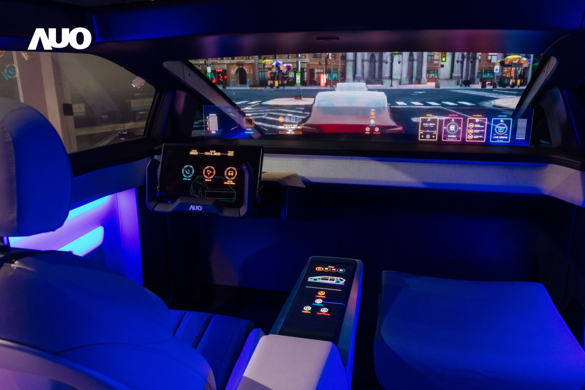 「友達智慧座艙2025」以使用者體驗為核心，運用Micro LED顯示科技為基礎搭配AI創新應用，打造沉浸、互動的座艙體驗，獲得台灣精品銀質獎