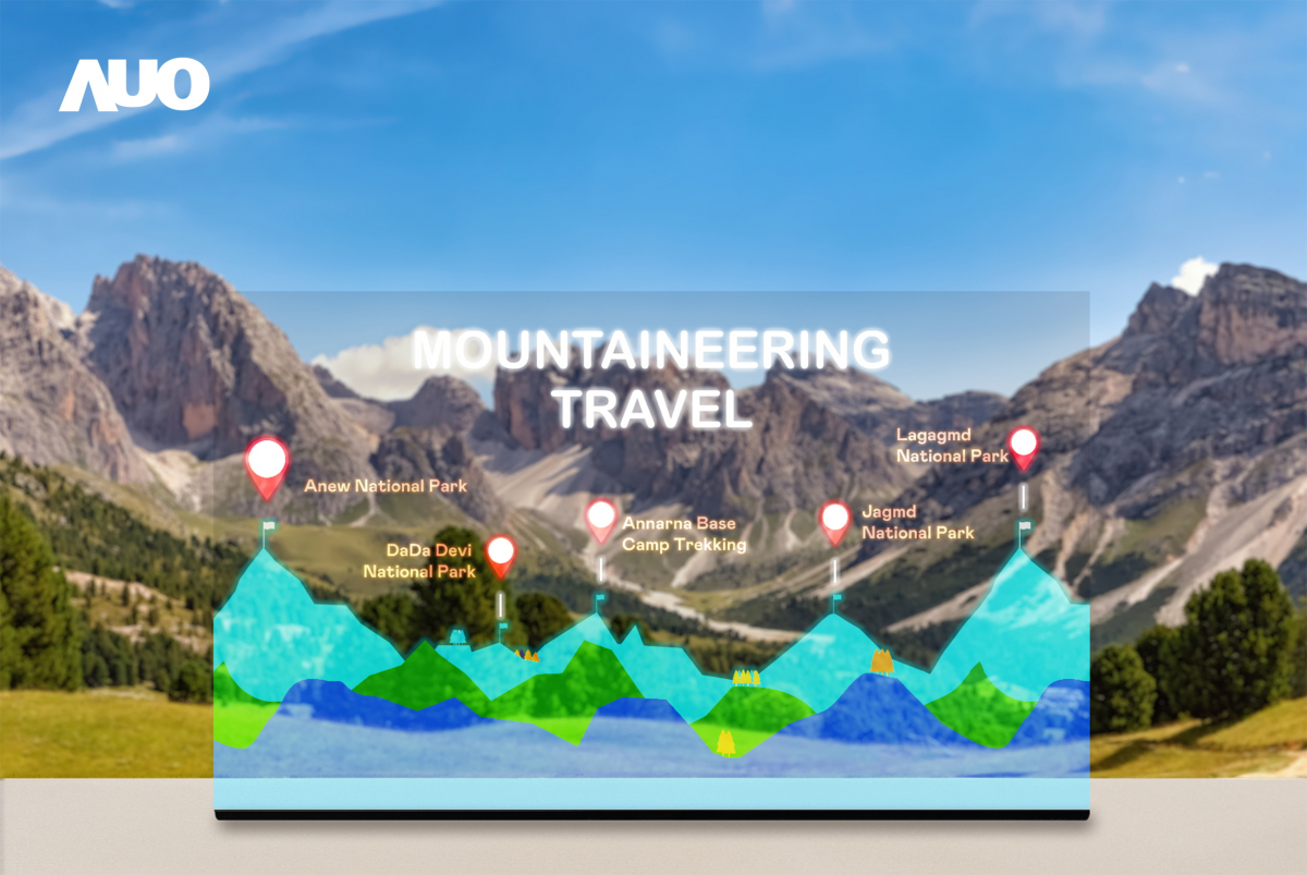 友達「177吋高透明度Micro LED顯示器」獲得台灣精品銀質獎，打破視野與空間的限制，適合應用於智慧零售、文物展示、創新廣告與智慧移動等場域