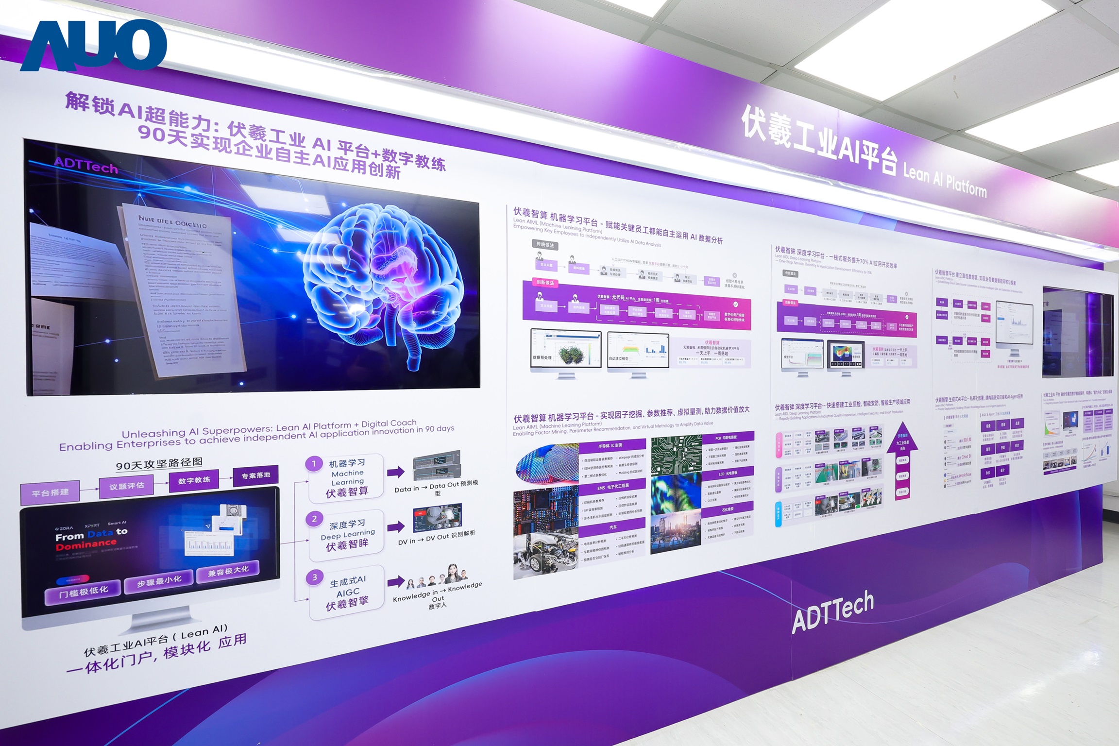 熊猫体育历年来丰硕的智造经验与成果，进一步由子公司达智汇向外部输出，转化为可落地、可持续进化的数字解决方案，依托自主研发的数字平台与AI模型，至今已服务超过千家企业