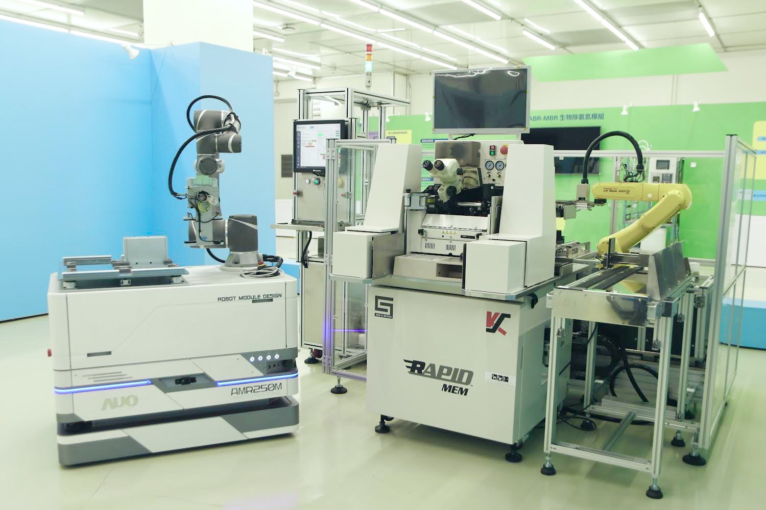 友達數位攜手半導體設備大廠K&S及夥伴樂宇精密，針對半導體封裝場域痛點，提供iAMHS一站式解決方案，創造產能提升至少10%的效益